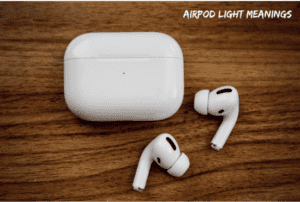Airpod proon brown table