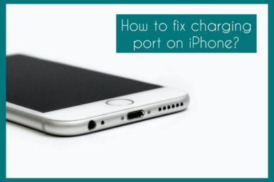 how to fix charging port on iphone
