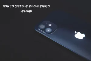 how to speed up icloud photo upload