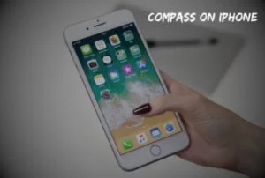 compass on iPhone