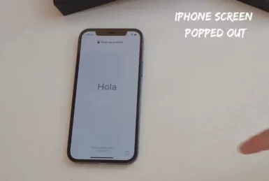 iphone screen popped out