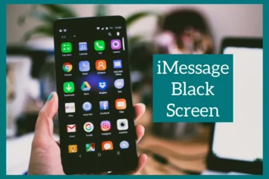 iMessage black screen