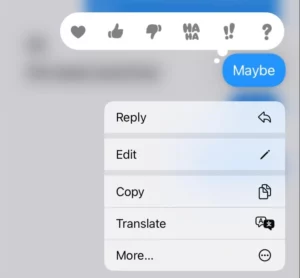 How to delete an iMessage