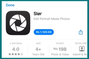 Slor app on apple's app store