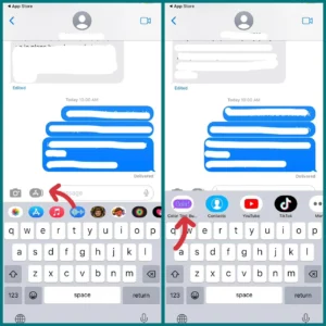 change text font using Color Text Bubbles app on iMessage