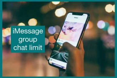 iMessage group chat limit