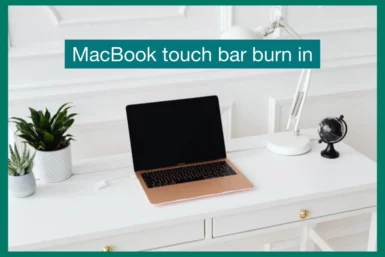 macbook touch bar burn in