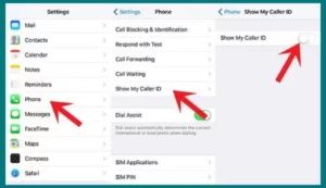 How to Turn off caller id on iPhone