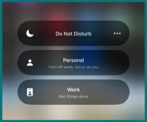 Do not disturb mode disabled on iPhone