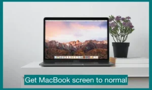 How to fix MacBook Bent Screen 