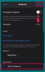 How to use a silent ringtone for calls on iPhone