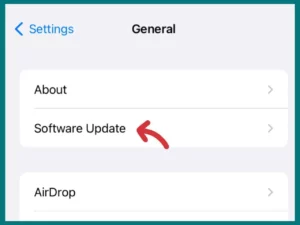 How to update iOS on iPhone 