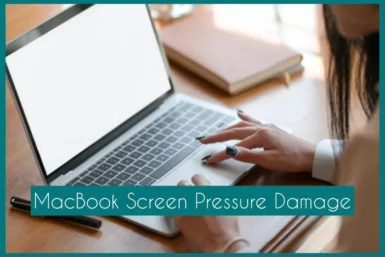 macbook screen pressure damage