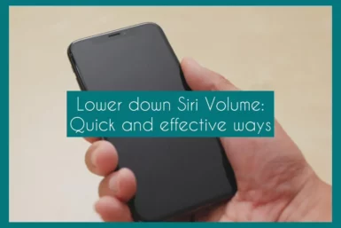 how to lower siri volume