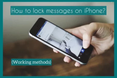 how to lock messages on iphone