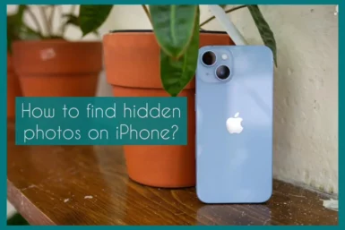 how to find hidden photos on iphone