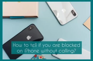 how to tell if your blocked on iphone without calling