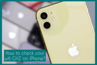 how to check your wifi ghz on iphone